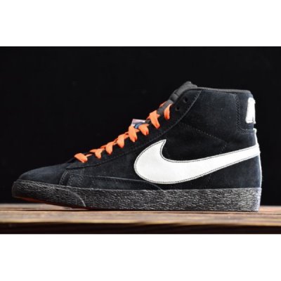 Nike Blazer Mid Siyah / Mavi Kaykay Ayakkabı Türkiye - 2W52Z3B0